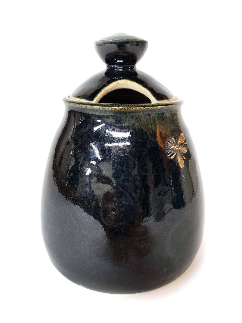 Honey Pots with Bronze Bee
